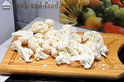Chou-fleur cuit au four avec du fromage