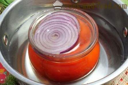 Recette de préforme de tomate et l'oignon