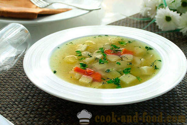 Comment faire cuire la soupe de pommes de terre dans multivarka