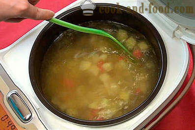Comment faire cuire la soupe de pommes de terre dans multivarka