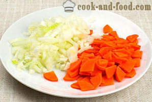 Soupe de légumes avec de la viande et du riz
