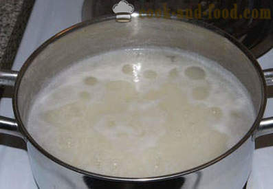 La bouillie de riz au lait - La recette étape