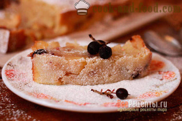 Gâteau de semoule sucré - la recette avec une photo