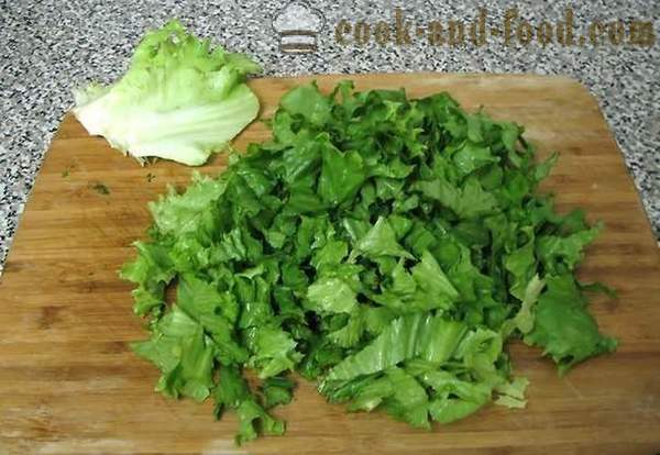 Salade verte au thon