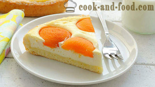 Gâteau au fromage aux abricots