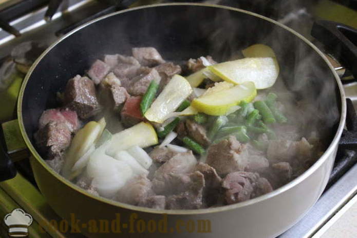 Porc braisé au romarin et de poire - comment faire cuire un délicieux ragoût de porc, étape par étape avec des photos RECEP