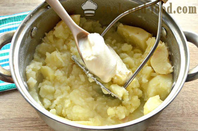Purée de pommes de terre à la crème sure - comment faire cuire les pommes de terre en purée, une étape par étape des photos de recettes