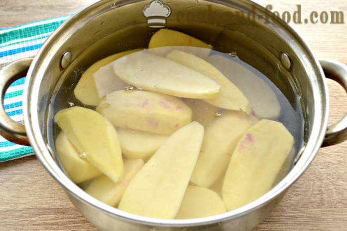 Purée de pommes de terre à la crème sure - comment faire cuire les pommes de terre en purée, une étape par étape des photos de recettes