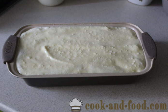 Gâteau à la vanille avec des poires et fromage dans des moules - comment faire cuire un gâteau à base de fromage cottage et poires à la maison, étape par étape les photos de recettes