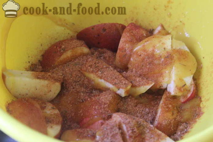 Rôti de porc aux pommes et au miel - comme un rôti de porc juteux dans du papier, avec une étape par étape des photos de recettes