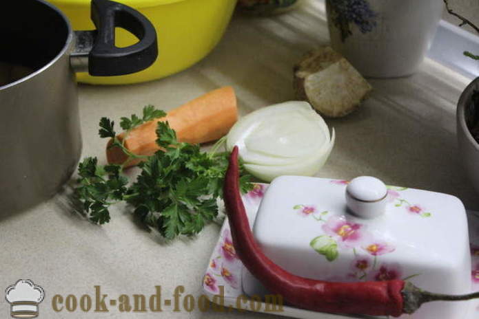 Vermicelles soupe au poulet et pommes de terre - comment préparer une délicieuse soupe de pommes de terre avec des nouilles et du poulet, avec une étape par étape des photos de recettes