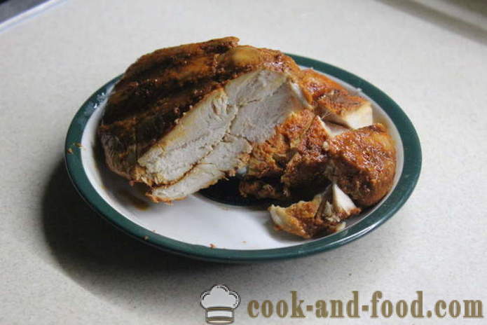 Accueil pastrami poulet dans le four - comment faire cuire un pastrami de poitrine de poulet à la maison, étape par étape les photos de recettes