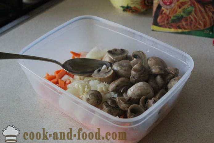 Les champignons en coréen - comment Pickle champignons à la maison, photos étape par étape recette