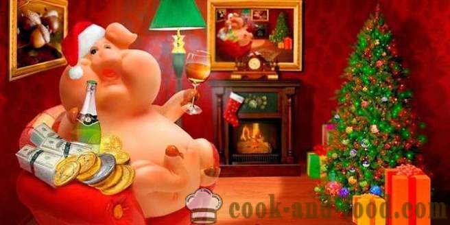 Cocktails de Noël et des boissons dans la 2019 année du cochon - ce que les boissons à boire la veille du Nouvel An 2019 Recettes du Nouvel An: alcoolisées et non alcoolisées pour les enfants et les femmes enceintes