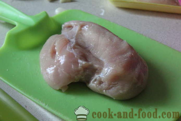 Accueil pastrami poitrine de poulet dans du papier - comment faire un poulet pastrami au four, avec une étape par étape des photos de recettes