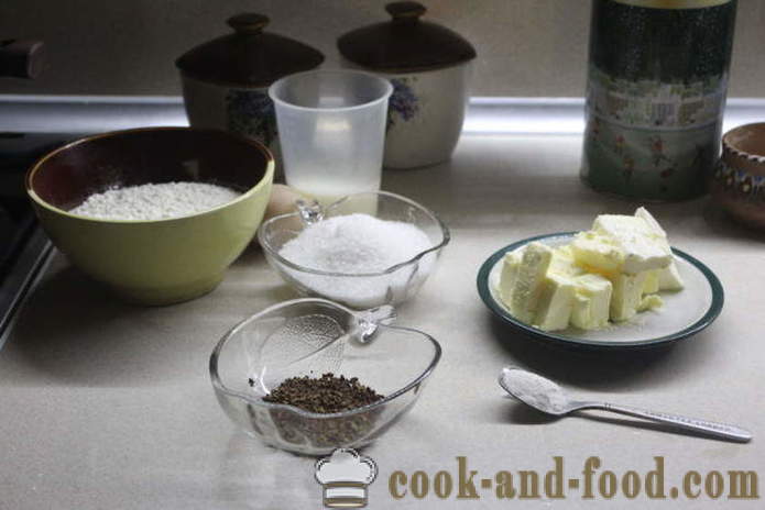 Café et muffins dans le four de miel - comment faire cuire des gâteaux avec kéfir dans des moules en silicone, une étape par étape des photos de recettes