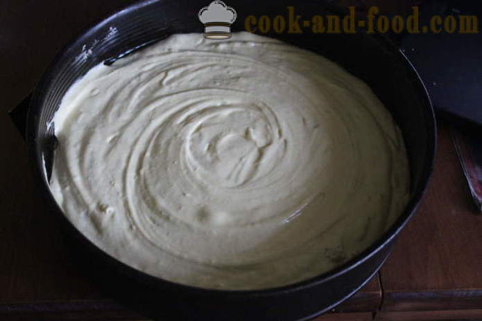 Baie éponge acidulée tarte Charlotte - comment faire une tarte aux petits fruits au four, avec une étape par étape des photos de recettes