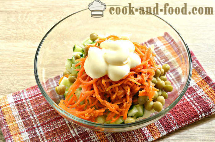 Salade inhabituelle avec la carotte en coréen - comment faire cuire une délicieuse salade de carottes coréenne, photos étape par étape recette