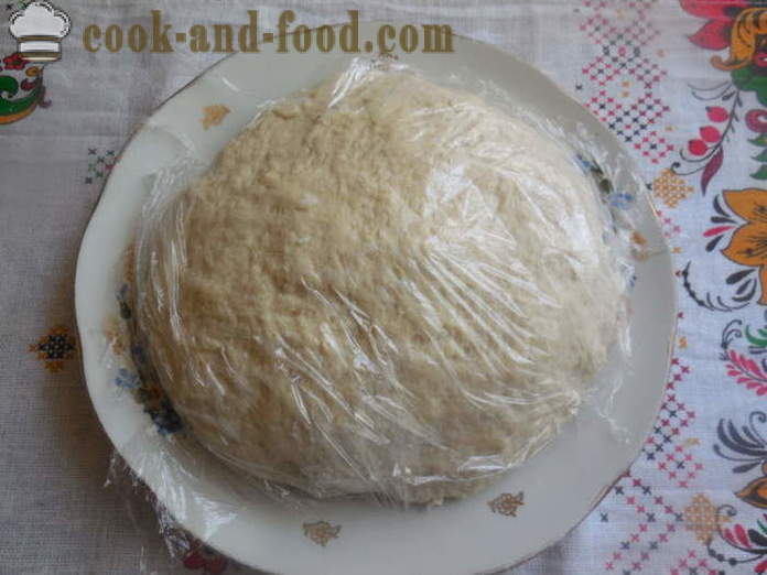 Gâteaux à l'oeuf et l'oignon dans une casserole - comment faire cuire des petits pains sans levain, étape par étape des photos de recettes