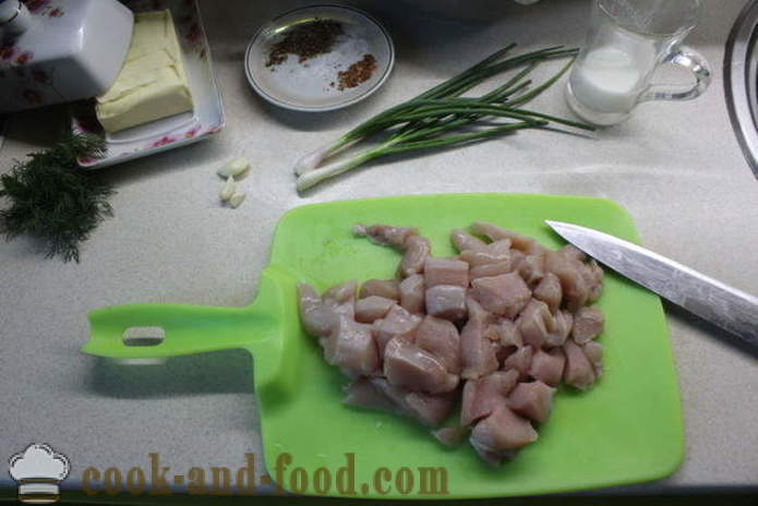 Soupe de boulettes de viande de poulet hachée - comment faire des boulettes de viande de soupe à la viande hachée, étape par étape des photos de recettes