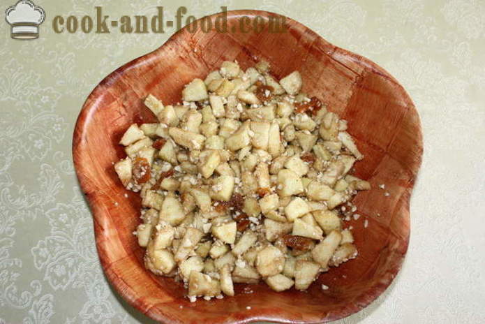 Strudel viennois avec des pommes - comment faire cuire strudel aux pommes dans la pâte à filo, étape par étape des photos de recettes