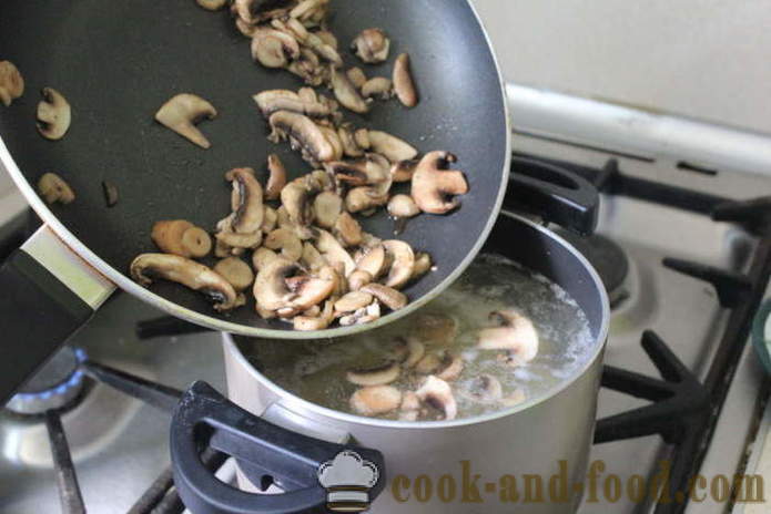 Soupe de pommes de terre tchèque aux champignons - comment cuire la soupe aux champignons tchèque, étape par étape des photos de recettes