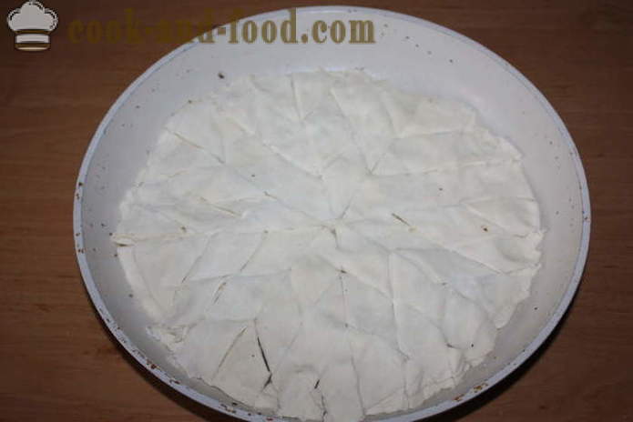 Baklava turque aux noix - comment faire baklava à la maison, photos étape par étape recette
