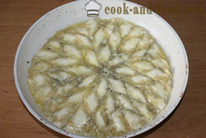 Baklava turque aux noix - comment faire baklava à la maison, photos étape par étape recette