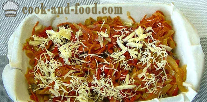 Lasagne alimentaires avec des légumes et de la viande - comment faire cuire les lasagnes dans la maison, étape par étape les photos de recettes
