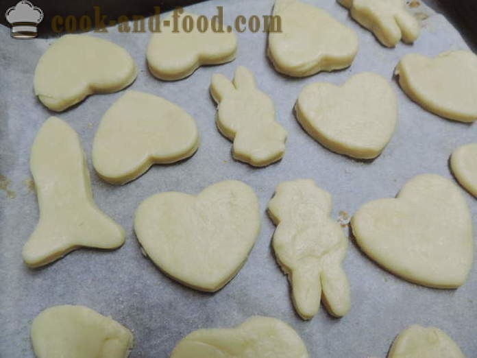 Pâte à levure pâte feuilletée rapide - comment faire cuire des biscuits feuilletée pâte de levure rapidement, étape par étape des photos de recettes