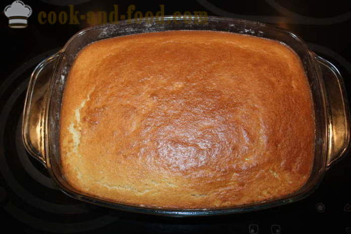 Gâteau magique à trois couches - Comment faire un gâteau à trois couches de la même étoffe, étape par étape des photos de recettes