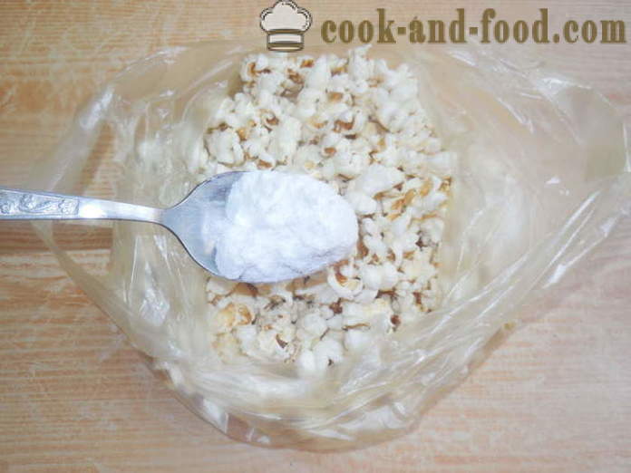 Pop-corn salé et sucré dans une casserole - comment faire du pop-corn à la maison correctement, étape par étape des photos de recettes
