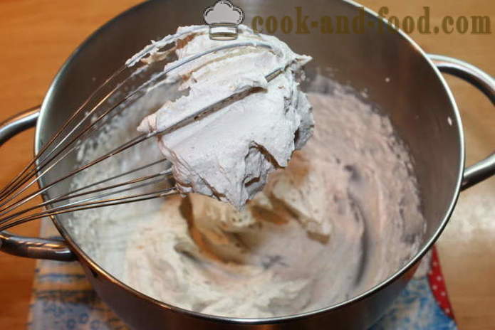 Tiramisu à la crème caillebotte sans oeufs - comment faire gâteau à la crème tiramisu, une étape par étape des photos de recettes