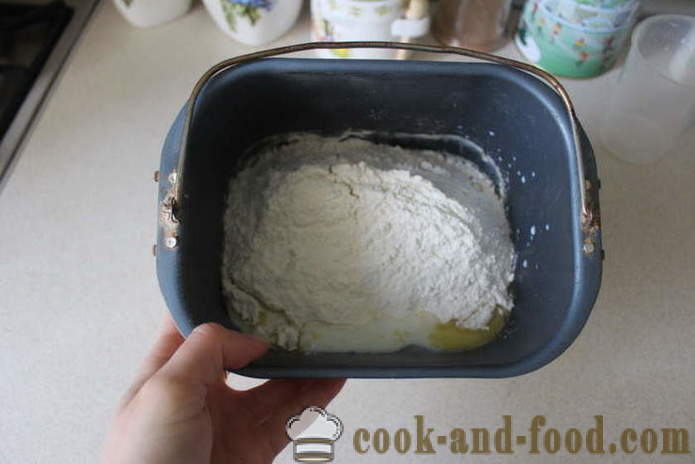 Milky pain blanc dans la machine à pain - comment faire cuire du pain dans le lait, une étape par étape des photos de recettes
