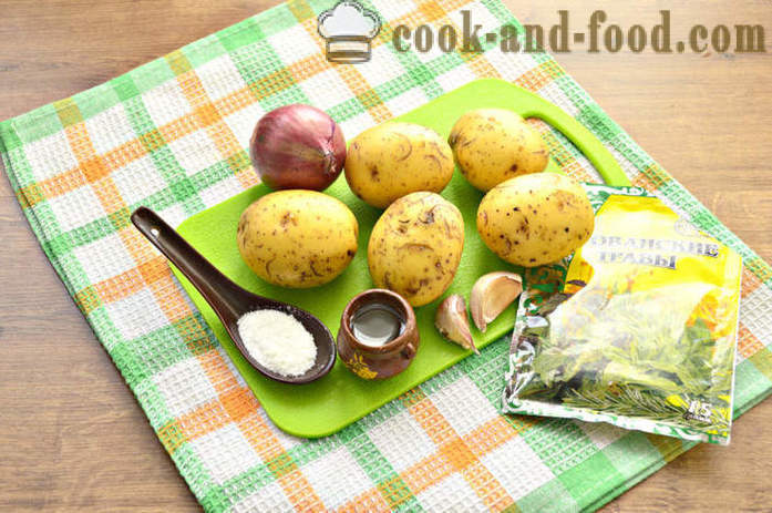Tranches de pommes de terre cuites au four - comme des tranches de pommes de terre cuites au four avec croûte croustillante, avec une étape par étape des photos de recettes