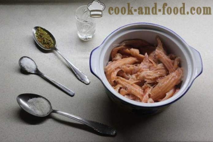 Salage du poisson rouge savoureux à la maison - comment décaper rapidement poissons, étape par étape des photos de recettes