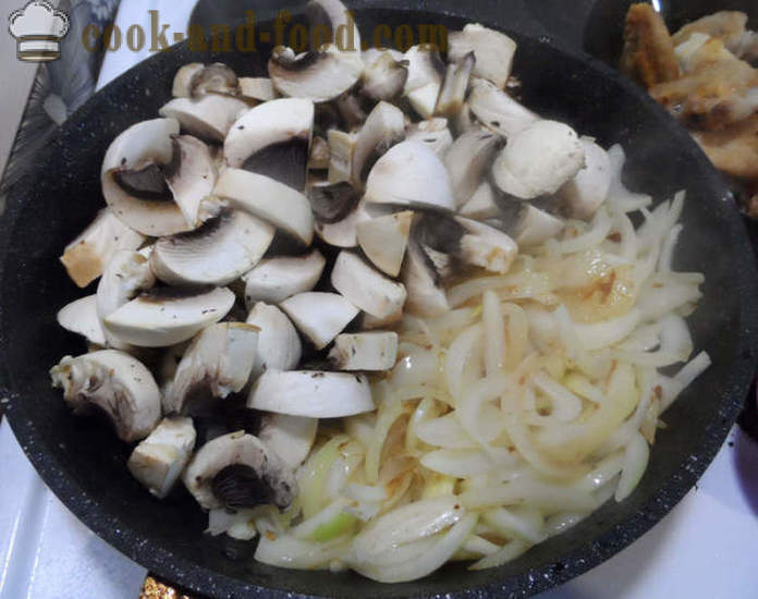 Rôti savoureux avec des pommes de terre au four - comment faire cuire un rôti avec des pommes de terre, la viande et les champignons, une étape par étape des photos de recettes