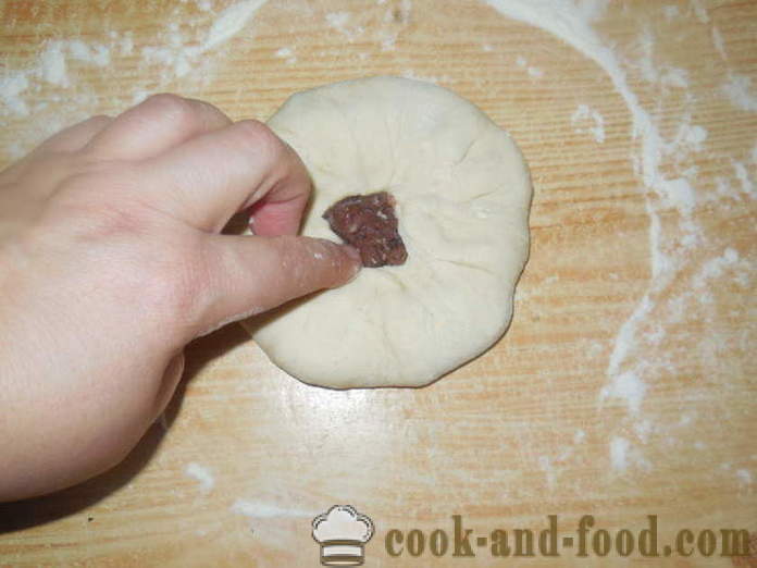 Plat Tatar Cainari - comment faire des tortillas avec de la viande dans le four, avec une étape par étape des photos de recettes