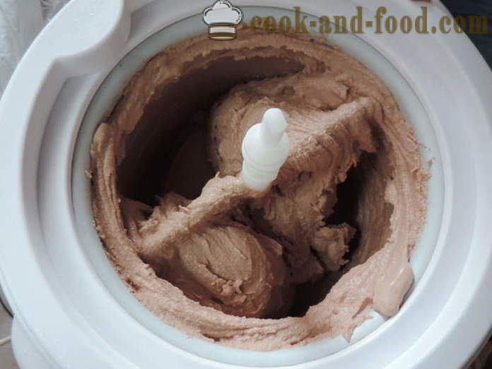 Crème glacée maison avec l'amidon de lait et de crème - comment faire de la crème glacée maison sans oeufs, étape par étape les photos de recettes