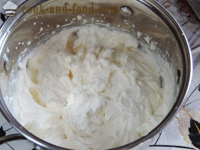 Crème glacée maison avec l'amidon de lait et de crème - comment faire de la crème glacée maison sans oeufs, étape par étape les photos de recettes