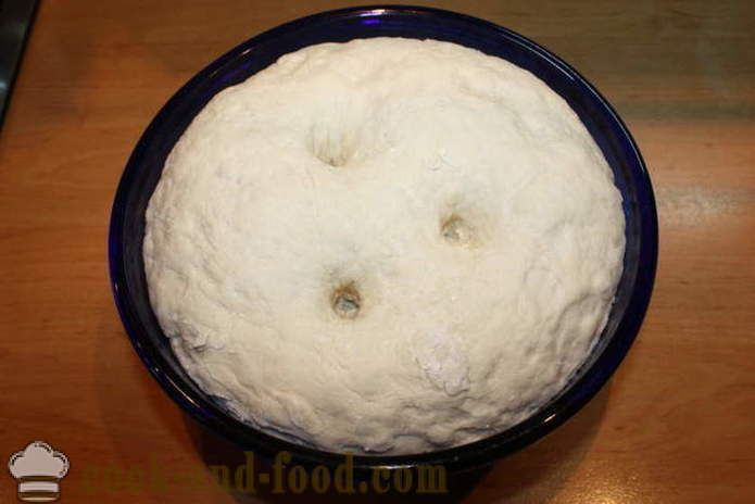 Beurre pâte à levure pour les petits pains - comment faire la pâte à la levure de beurre pour les petits pains, étape par étape des photos de recettes
