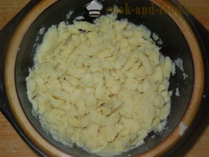 Chou farci au sarrasin, pommes de terre et les champignons - comment faire cuire sans viande farcie au sarrasin, étape par étape des photos de recettes