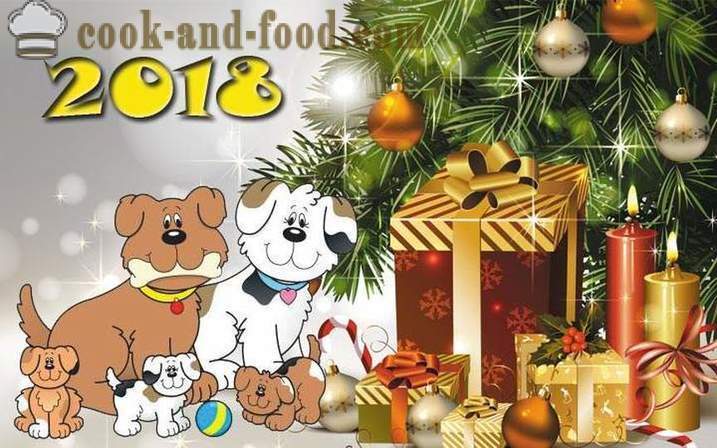 Les meilleures cartes postales virtuelles pour la nouvelle année 2018 - année du chien
