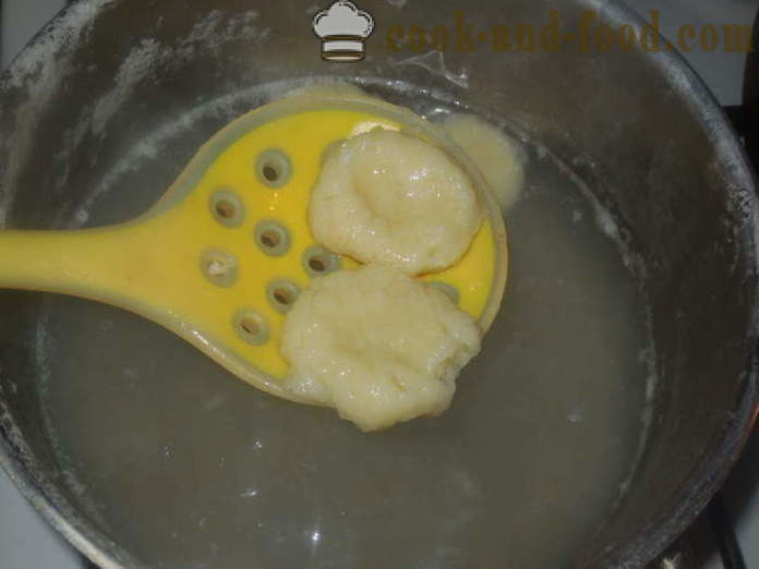 Boulettes de pommes de terre avec paresseuses - comment faire des boulettes paresseux avec des pommes de terre, étape par étape des photos de recettes