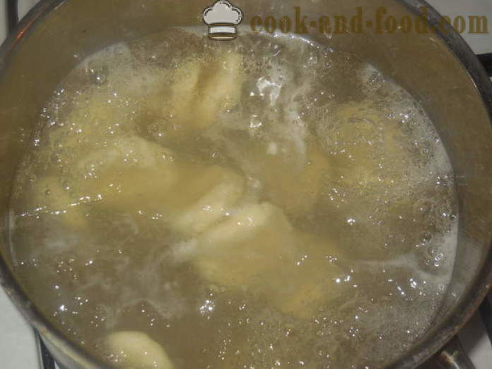 Boulettes de pommes de terre avec paresseuses - comment faire des boulettes paresseux avec des pommes de terre, étape par étape des photos de recettes