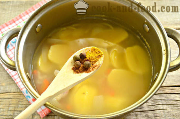 Soupe de boeuf shourpa à la maison - comment brasser chourpa à la maison, étape par étape les photos de recettes