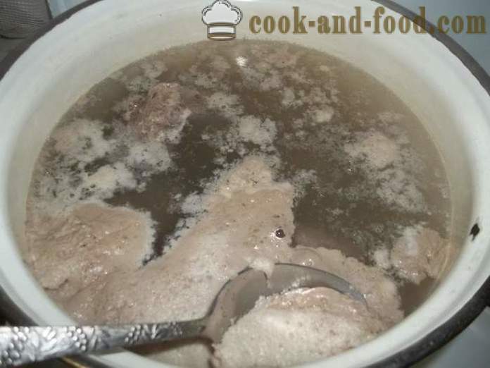 Soupe de Sarrasin avec du bœuf - comment faire cuire le bouillon de soupe de sarrasin, étape par étape des photos de recettes