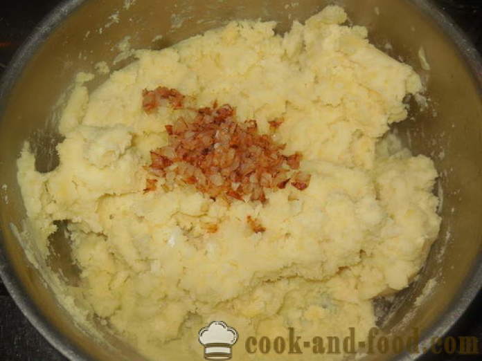 Poivrons farcis de purée de pommes de terre cuites au four et au four - comment faire cuire les poivrons farcis avec des pommes de terre et de fromage, avec une étape par étape des photos de recettes