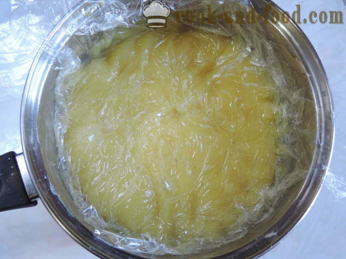 Crème au citron avec de l'amidon - comment faire cuire la crème au citron maison, avec une étape par étape des photos de recettes