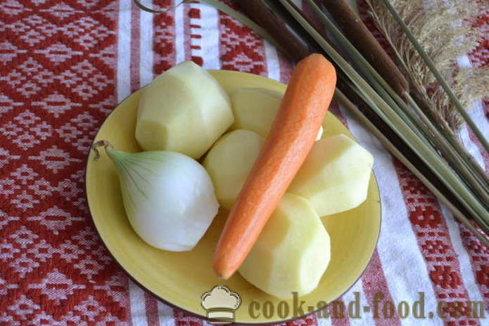 Délicieuse soupe aux légumes avec de la viande fumée - comment faire cuire la soupe aux légumes, une étape par étape des photos de recettes